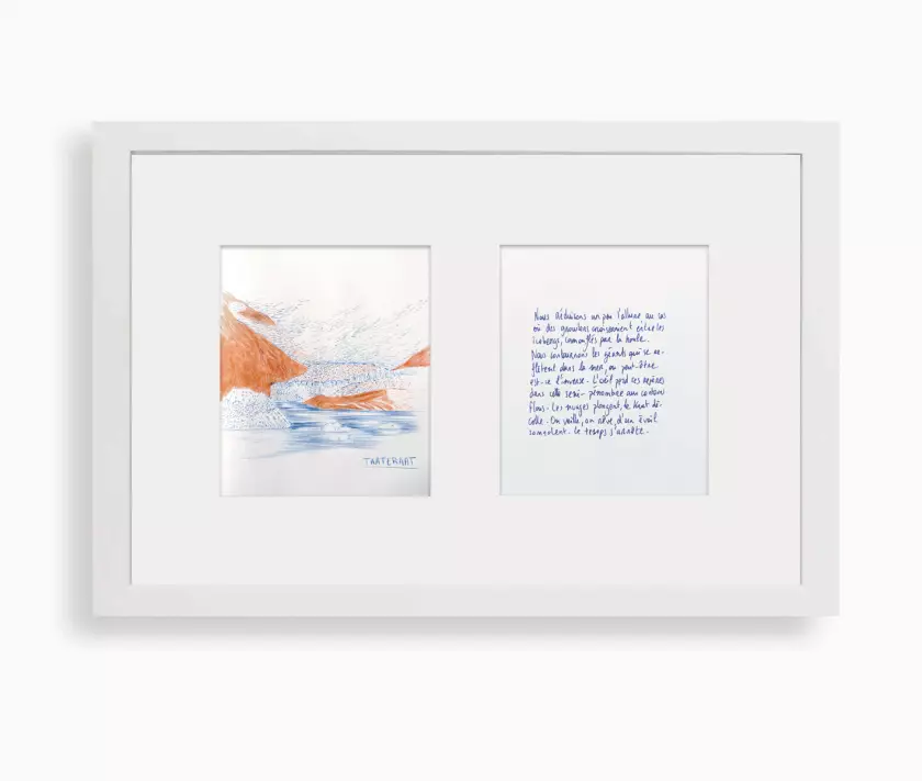 Claire Astigarraga - artiste plasticienne, sérigraphe, dessinatrice et navigatrice.